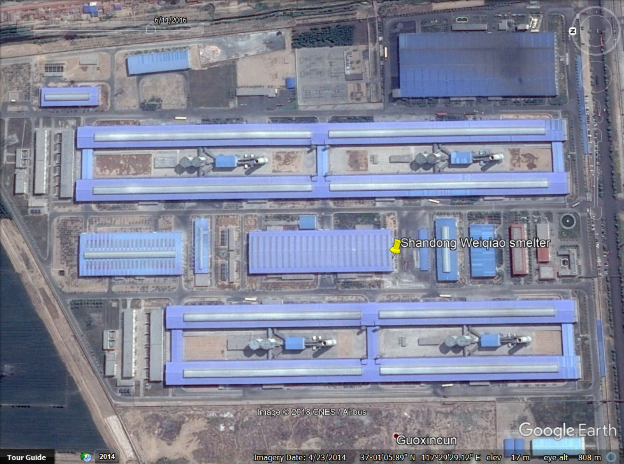 shandong weiqiao smelter